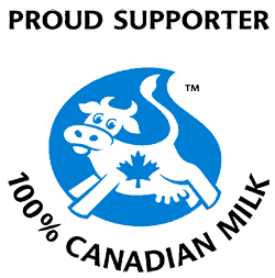 Proud Support of 100% Canadian Milk